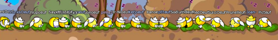 Les oeufs dorment!